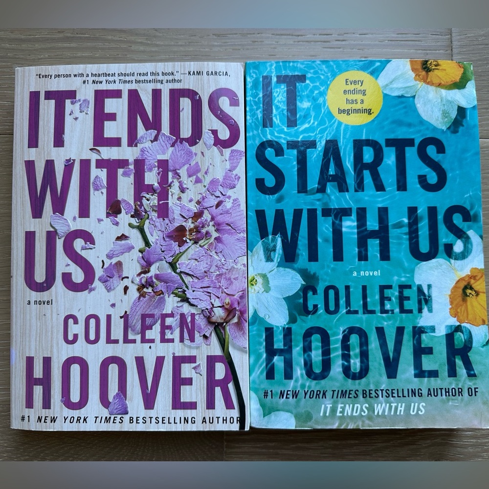 Colleen Hoover Books: It Ends with Us, It Starts with Us